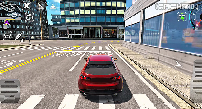 Screenshot 3 of Car Driving Simulator : EVO APK