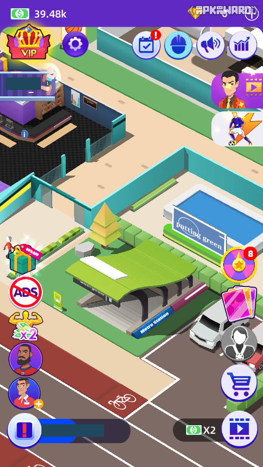 Screenshot 2 of Idle GYM Sports APK
